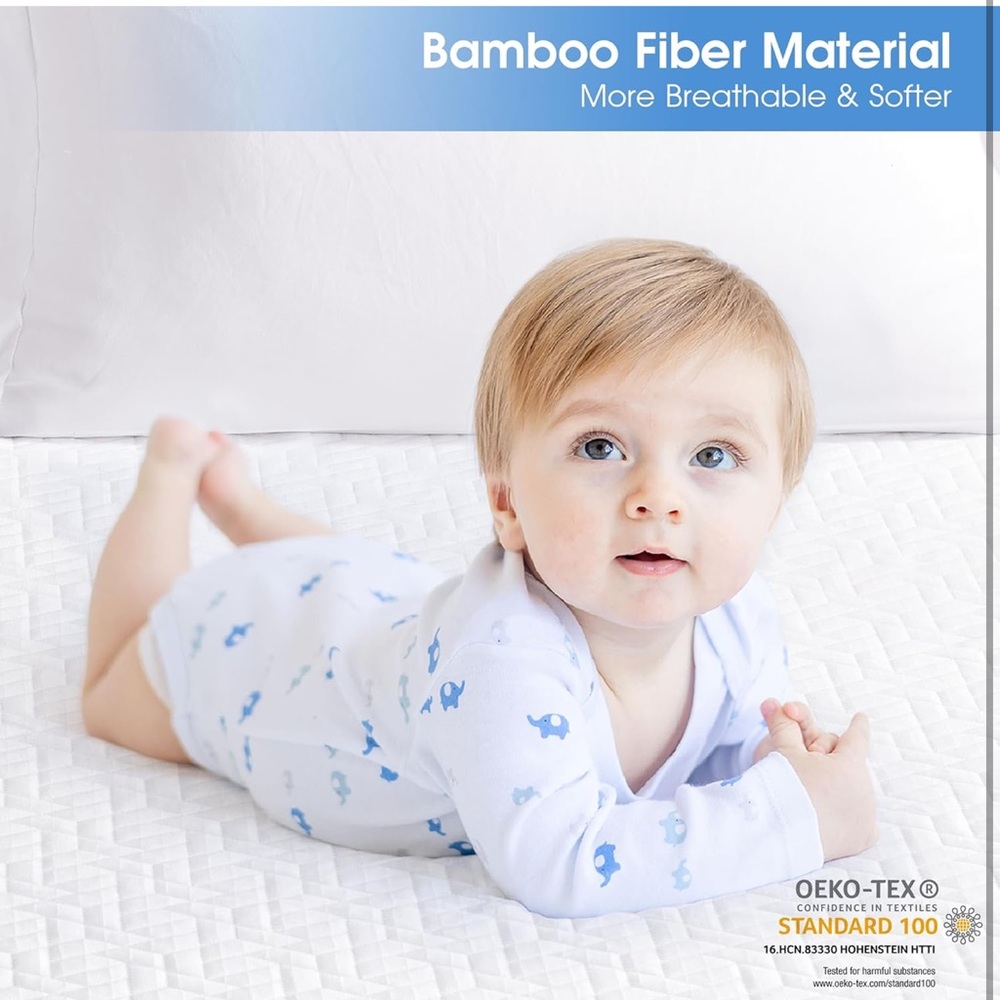 Waterproof Mattress Protector Queen Size Mattress Cover Mattress Pad 8”-21” OW - Picture 4 of 11